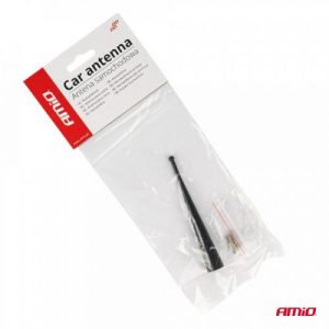 ΚΕΡΑΙΑ ΟΡΟΦΗΣ ANTM13 10cm ΜΕ 2 ΑΝΤΑΠΤΟΡΕΣ 5-6mm ΜΑΥΡΗ ΑΜΙΟ