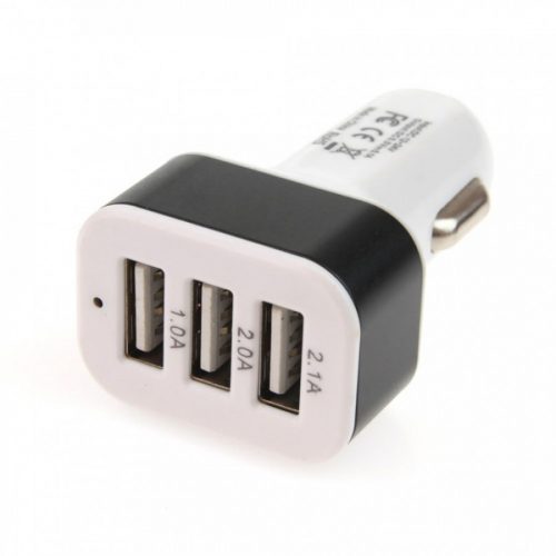 ΦΟΡΤΙΣΤΗΣ ΑΝΑΠΤΗΡΑ ΜΕ 3 ΘΥΡΕΣ USB 12/24V 5100mA (1Α, 2Α, 2.1Α) AMiO