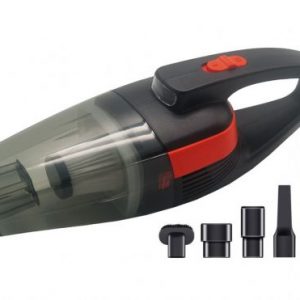 Ασύρματη ηλεκτρική σκούπα αυτοκινήτου 12V 60W με 4 ακροφύσια - AMIO - Image 1