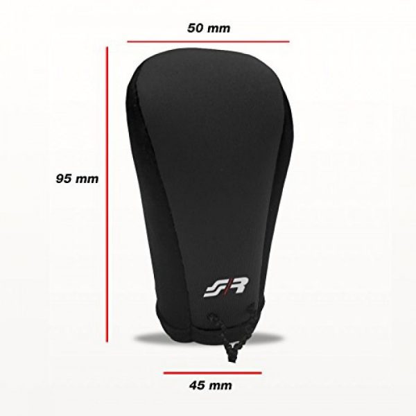 ΚΑΛΥΜΜΑ ΓΙΑ ΠΟΜΟΛΟ ΤΑΧΥΤΗΤΩΝ GEAR KNOB COVER ΜΑΥΡΟ