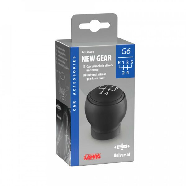ΚΑΛΥΜΜΑ ΓΙΑ ΠΟΜΟΛΟ ΤΑΧΥΤΗΤΩΝ NEW GEAR G6 ΣΙΛΙΚΟΝΗΣ UNIVERSAL ΜΑΥΡΟ ΜΕ 5 ΤΑΧΥΤΗΤΕΣ LAMPA