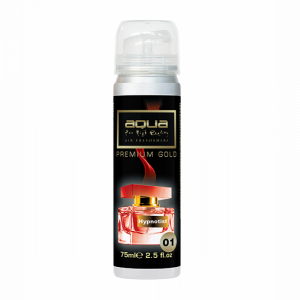 ΑΡΩΜΑΤΙΚΟ ΑΥΤΟΚΙΝΗΤΟΥ ΣΕ ΣΠΡΕΙ (SPRAY) ΜΕ ΑΡΩΜΑ HYPNOTIST PREMIUM GOLD SERIES 75ml AQUA - 1 TEM. - Image 1