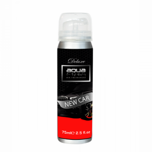 ΑΡΩΜΑΤΙΚΟ ΑΥΤΟΚΙΝΗΤΟΥ ΣΕ ΣΠΡΕΙ (SPRAY) ΜΕ ΑΡΩΜΑ NEW CAR AQUA SERIES 75ml AQUA - 1 TEM. - Image 1