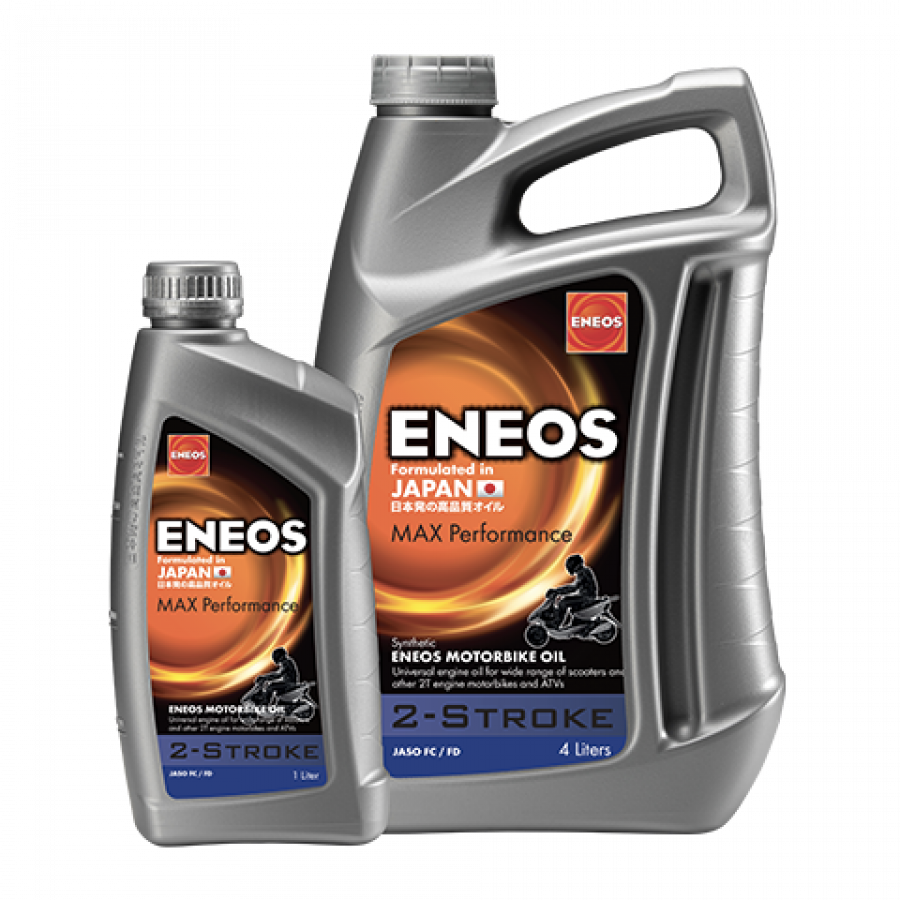 Λάδι Μηχανής ENEOS MAX PERFORMANCE 2T Ημι-Συνθετικό – 1 Λίτρο