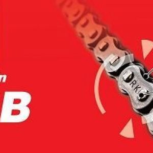 Αλυσίδα 420SB 104L Χρυσή Ενισχυμένη RK Μαλαισίας για Honda Innova, Wave 110 – 1 Τεμάχιο - Image 1