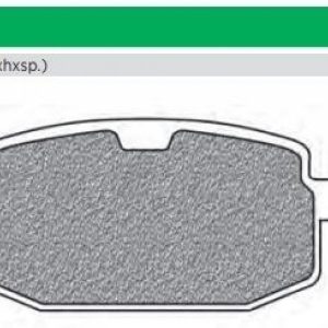 Τακάκια Φρένων Εμπρός Newfren FD0175BE1 F169 – Για Yamaha JOG 50 / Peugeot V-Clic / SYM – 1 Τεμάχια - Image 1