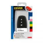 Κάλυμμα Κλειδιού Σιλικόνης Lampa Type-3 για Hyundai – Μαύρο – 1 Τεμ. - Image 2