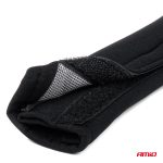 Μαξιλαράκια Ζώνης Ασφαλείας AMiO Μαύρα 22x6cm με Velcro – 2 Τεμάχια - Image 3