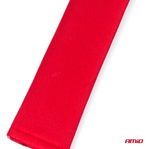 Μαξιλαράκια Ζώνης Ασφαλείας AMiO Κόκκινα 22x6cm με Velcro – 2 Τεμάχια - Image 3