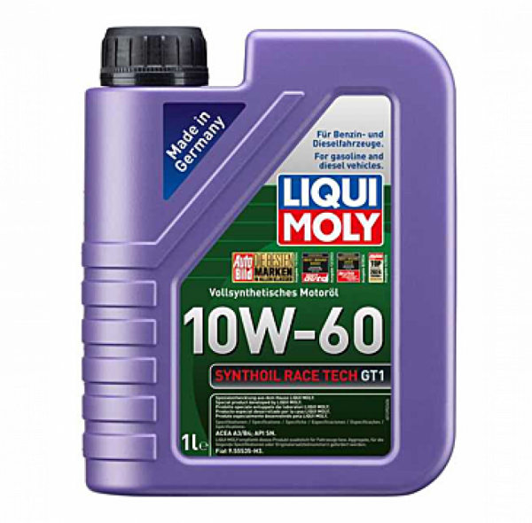 Λάδι Κινητήρα LIQUI MOLY Synthoil Race Tech GT1 10W-60 – 1 Λίτρο