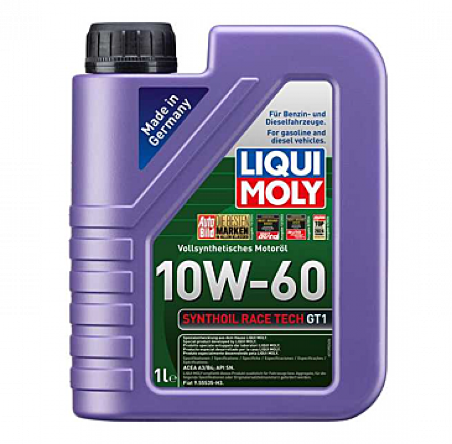 Λάδι Κινητήρα LIQUI MOLY Synthoil Race Tech GT1 10W-60 – 1 Λίτρο