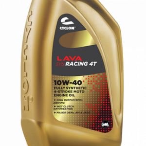 Λάδι Μηχανής CYCLON LAVA SYN RACING 4T 10W-40 Πλήρως Συνθετικό – 1 Τεμάχιο - Image 1
