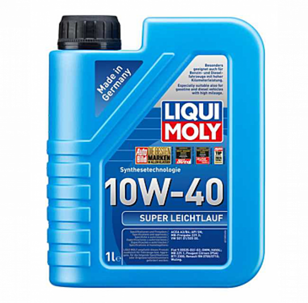 Λάδι Κινητήρα LIQUI MOLY Super Leichtlauf 10W-40 – 1 Λίτρο