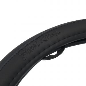 Κάλυμμα Τιμονιού Simoni Racing Total Black Δερμάτινο Μαύρο (35–37cm) – 1 Τεμάχιο - Image 3