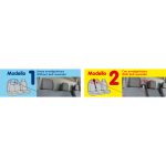 Καλύμματα Καθισμάτων Βαν Dots-1 Lampa – Μαύρο/Γκρι – Universal – Σετ με Προσκέφαλα - Image 4