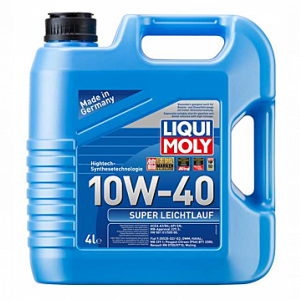 Λάδι Κινητήρα LIQUI MOLY Super Leichtlauf 10W-40 – 4 Λίτρα - Image 1