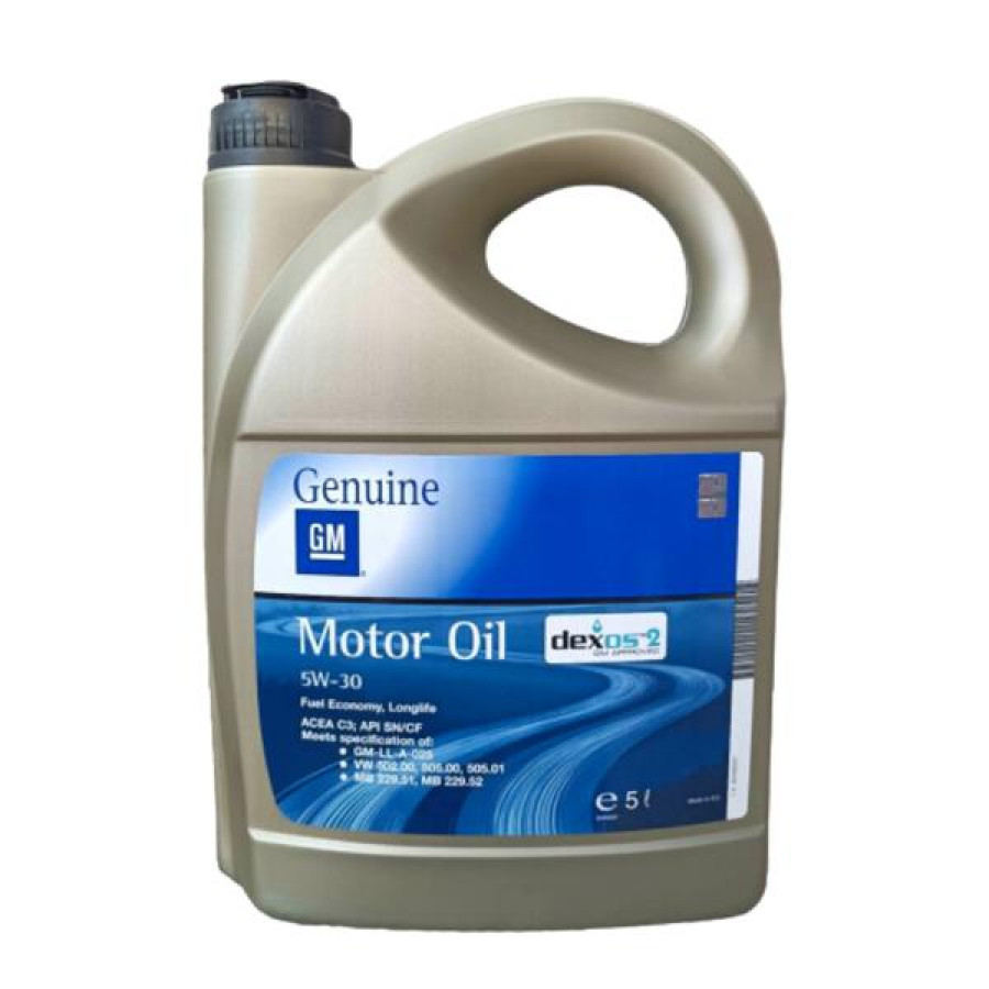 Λιπαντικό Opel 5W-30 DPF για Βενζίνη & Diesel – 5 Λίτρα