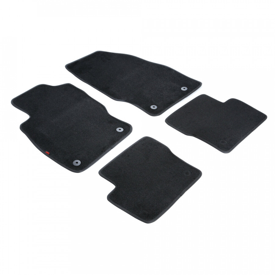 ΠΑΤΑΚΙΑ NISSAN QASHQAI 02/2014-03/2021 ΜΑΥΡΑ ΜΟΚΕΤΑ/ ME ΚΟΥΜΠΩΜΑΤΑ  - 4 ΤΕΜ.