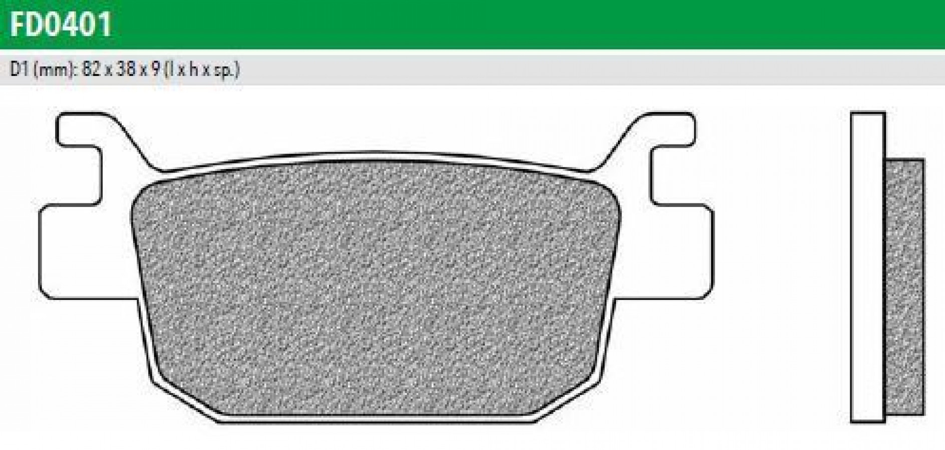 ΤΑΚΑΚΙΑ ΠΙΣΩ FD0401BE1 HONDA SH/FORZA - 1τεμάχιο