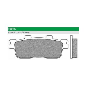 Τακάκια Πίσω Newfren FD0417BE1 F427 για SYM HD200 / GTS300 – 1 Τεμάχιο