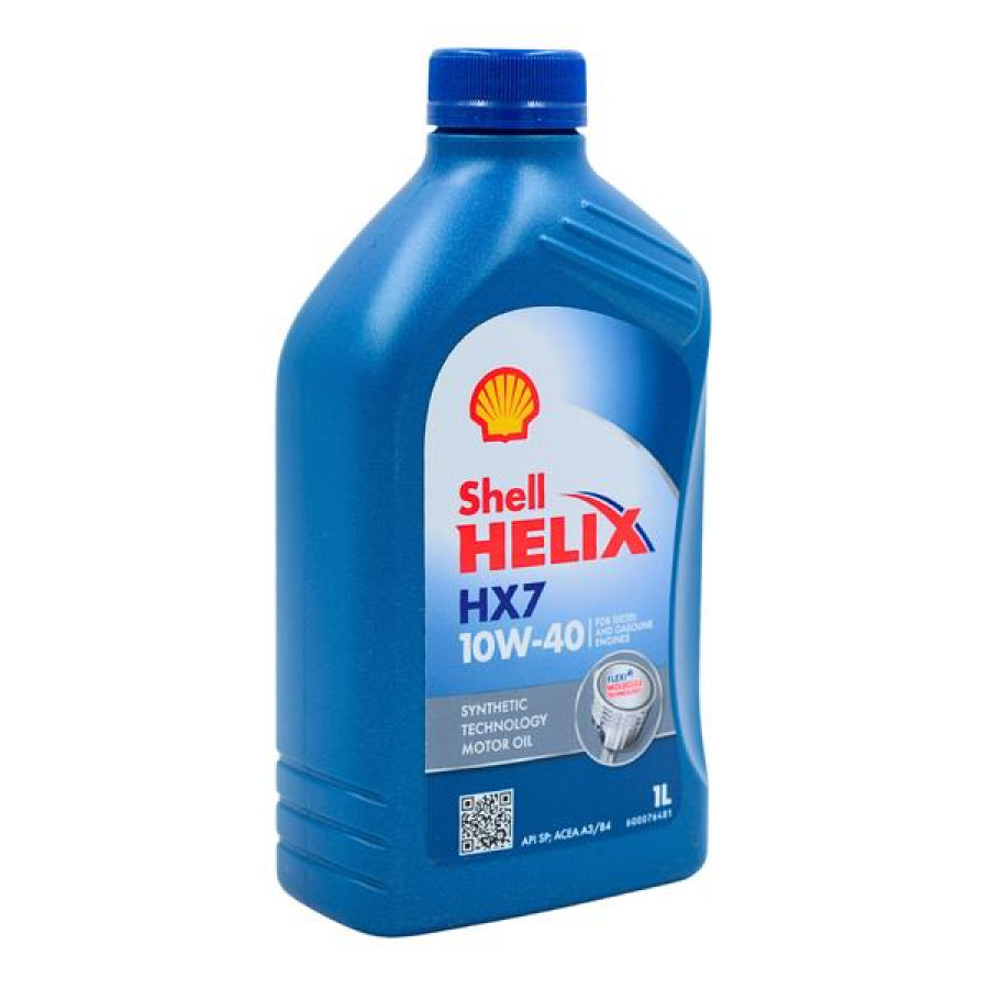 Λιπαντικό Shell Helix HX-7 10W-40 Technosynthese για Βενζίνη & Diesel – 1 Λίτρο
