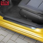 Μαρσπιέ Πόρτας Εσωτερικά (L) 480x55mm – Carbon Look – Προστασία & Στυλ – Σετ 2 Τεμαχίων - Image 2