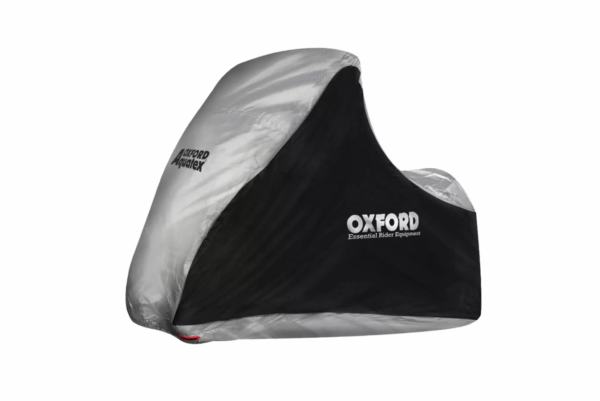 Κουκούλα Μοτοσυκλέτας Oxford Aquatex CV215 για Τρίτροχα MP3 – Αδιάβροχο Κάλυμμα Μαύρο/Ασημί oxford-motorcycle-cover-mp33_1751453354 oxford-motorcycle-cover-mp33_1751453354