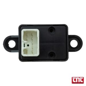 Μονός Διακόπτης Παραθύρου HYUNDAI Atos Prime 2005+ Μαύρος NTY – 93580-05050CA (1 τεμ.) power_window_switch_single_connector_back