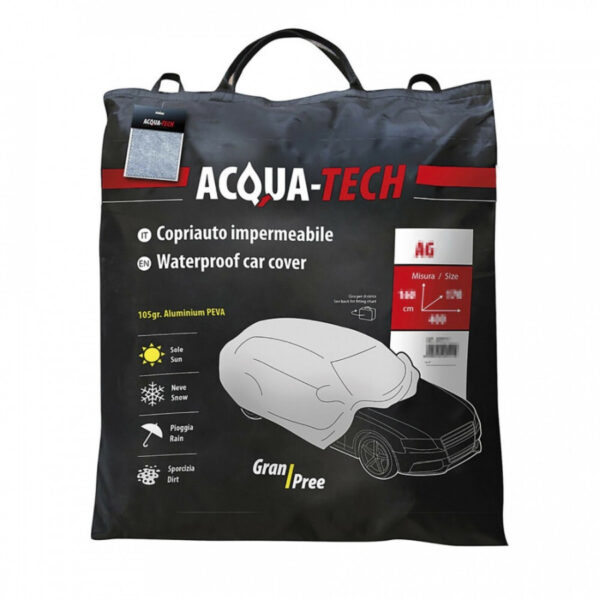 Κουκούλα Αυτοκινήτου Lampa Gran-Pree Acqua-Tech AG-4 Αδιάβροχη – Για Hatchback Μεσαίου Μεγέθους (450×180×160cm) product-10102-1765045600 product-10102-1765045600