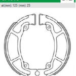 Σιαγώνες Newfren GF1316 για Honda SH 125/150 – PCX 125/150 – Vision 110 – Πίσω Ταμπούρο