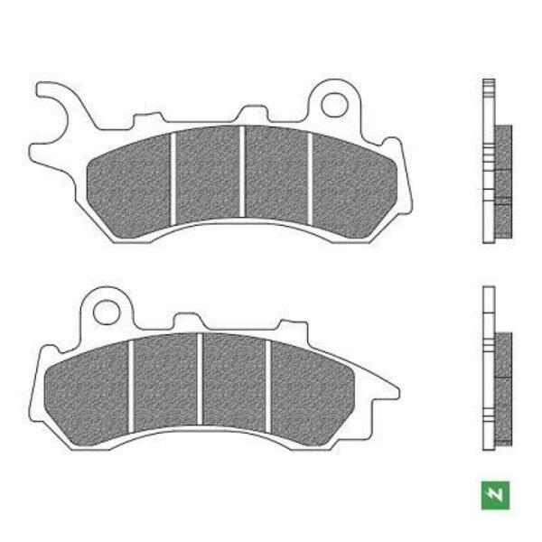 Τακάκια Φρένων FD0577BE1 — Newfren F723 Εμπρόσθια για SH Mode 125, PCX 125/150 (Nissin) 0035369-fd0577be1-sh-mode125-21-22-pcx125-18-20-nissin-newfren_1738249387 0035369-fd0577be1-sh-mode125-21-22-pcx125-18-20-nissin-newfren_1738249387