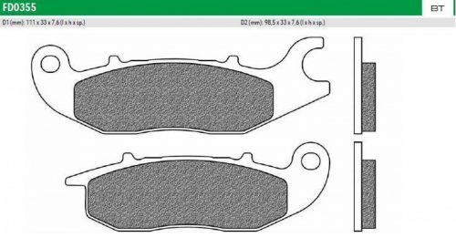 Τακάκια Φρένων FD0355BE1 — Newfren F375 για Honda Innova, CBF, CBR, MSX 57401550_1730542613 57401550_1730542613