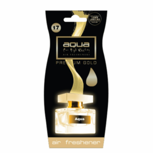 Αρωματικό Αυτοκινήτου Κρεμαστό AQUA Premium Gold Drop – 1 Τεμάχιο aromatiko-autokinitoy-kremasto-aqua-premium-gold-drop_17523942