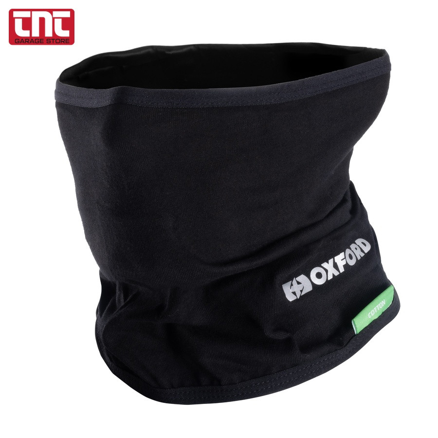 Oxford Neck Tube Cotton – Μαύρο (CA100) | Βαμβακερός Σωλήνας Λαιμού oxford-neck-tube-cotton-black-balaclava-with-logo-900x900_17