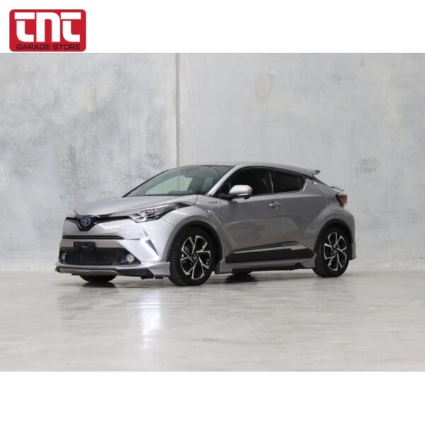 toyota-chr-silver-hybrid-suv-front-side-view-with-logo