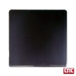 Προστατευτικό Τζάμι Πινακίδας Μηχανής Moto Dark Black 50% Φιμέ — Κυρτό Πλαστικό 20x20cm (1τμχ) car_license_plate_frame_black_pla
