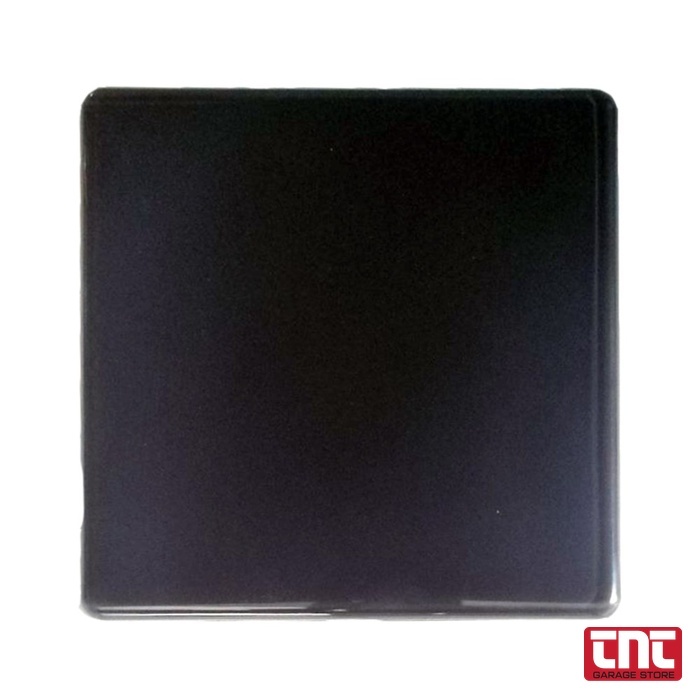 Προστατευτικό Τζάμι Πινακίδας Μηχανής Moto Dark Black 50% Φιμέ — Κυρτό Πλαστικό 20x20cm (1τμχ) car_license_plate_frame_black_pla