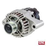 Δυναμό (Alternator) DENSO DAN1083 — 14V 120A, Τροχαλία Freewheel 5PK Ø54mm denso_dan1083_alternator_car_engine_part_with_logo_70