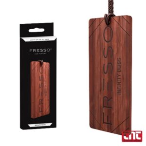 Fresso Ξύλινο Κρεμαστό Αρωματικό Αυτοκινήτου Infinity Bliss — 1 Τεμάχιο fresso_infinity_bliss_wooden_car_air_freshener_with_logo