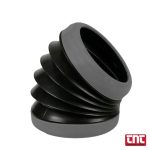 Ποτηροθήκη Αυτοκινήτου FLEXI‑BOX LAMPA – Αναδιπλούμενη (Φυσαρμόνικα) Ø67mm rubber_flexible_adapter_ring_angled_black_40201_with_