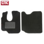 Πατάκια Μοκέτα TRUCK SUPER-FIT MERCEDES Atego 1/2/3 Μαύρα LAMPA – 2 τεμάχια carpet_floor_mats_front_2pcs_black_with_logo_700x700