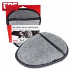 Σφουγγάρι Γυαλίσματος Ζαντών Μικροΐνας με Λαβή Χειρός 20x16x2cm – Amio amio_microfiber_wheel_cleaning_pad_2in1_with_logo_700x700