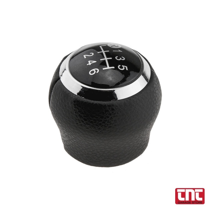 Πόμολο Ταχυτήτων NTY για Toyota Auris/Avensis/Corolla/RAV4/Yaris — 6 Ταχυτήτων (Βιδωτό) car_gear_shift_knob_6speed_leather_chrom