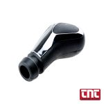 Πόμολο Λεβιέ Ταχυτήτων NTY για Peugeot 206/207/307/308/407/3008/5008 – Ένδειξη 5 Ταχυτήτων (Μαύρο/Χρώμιο) car_gear_shift_knob_pe