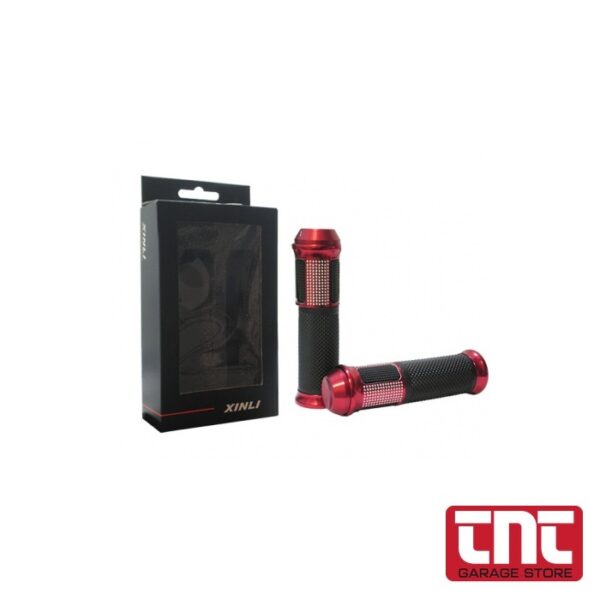 Χειρολαβές Αλουμινίου Alloy Xinli XL-285H – Κόκκινες (Ζεύγος) motorcycle_handlebar_grips_red_black_pattern_with_logo_700x700.jpg motorcycle_handlebar_grips_red_black_pattern_with_logo_700x700.jpg