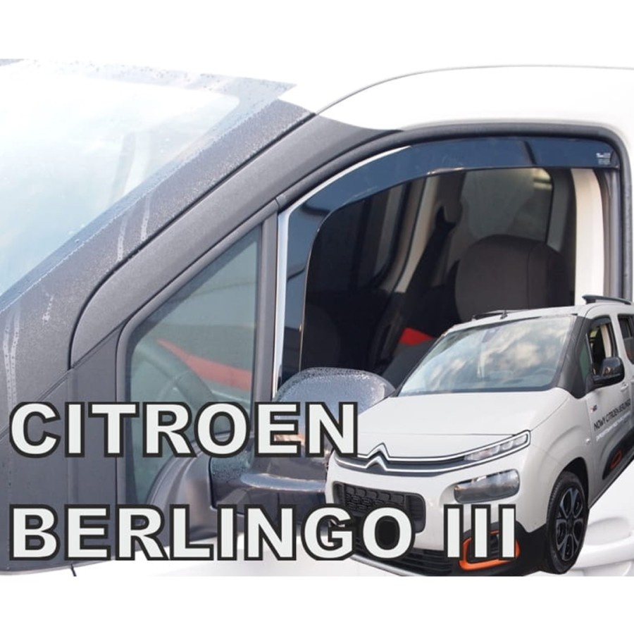 ΑΝΕΜΟΘΡΑΥΣΤΕΣ ΓΙΑ PEUGEOT PARTNER III 2D / PEUGEOT RIFTER 4D/5D / CITROEN BERLINGO III 4D/5D / OPEL COMBO E 4D/5D LOV 2018+/TOYO