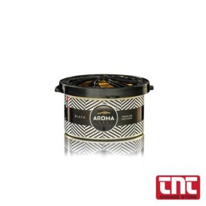 Amio Αρωματικό Αυτοκινήτου Κονσέρβα Aroma Prestige Organic Black — 1 Τεμάχιο (A92515/AM) aroma_car_air_freshener_black_premium_p