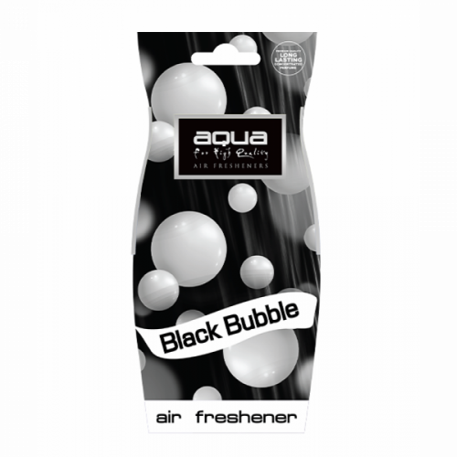 Αρωματικό Αυτοκινήτου Κρεμαστό Aqua Black Bubble Drop – 1 Τεμάχιο aromatika_1742807384