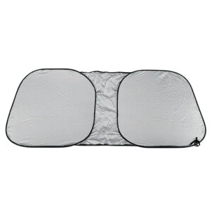 Εσωτερική Ηλιοπροστασία Collapsible Διπλής Όψεως 68x145cm – Ασημί – Νάιλον – 1 Τεμάχιο esoteriki-hlioprostasia-collapsible-dipli