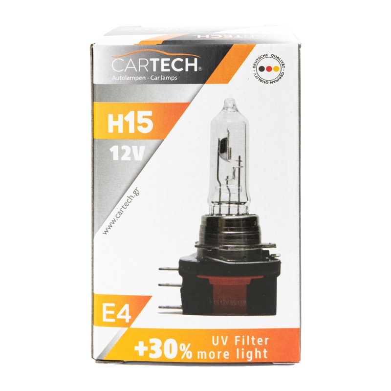 Λάμπα Αλογόνου Αυτοκινήτου H15 12V 55/15W PGJ23t-1 +30% Περισσότερο Φως Διπλής Σκάλας DRL & Μεγάλη Σκάλα 37138.jpg 37138.jpg
